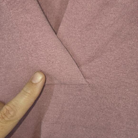 Vintage Brooks Brothers Womens Sweater Small Pink Silk Cashmere Classic Preppy - Picture 8 of 8